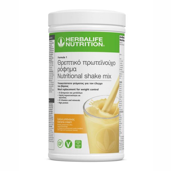 Πρωτεϊνούχο Ρόφημα Formula 1  Banana Cream 550g