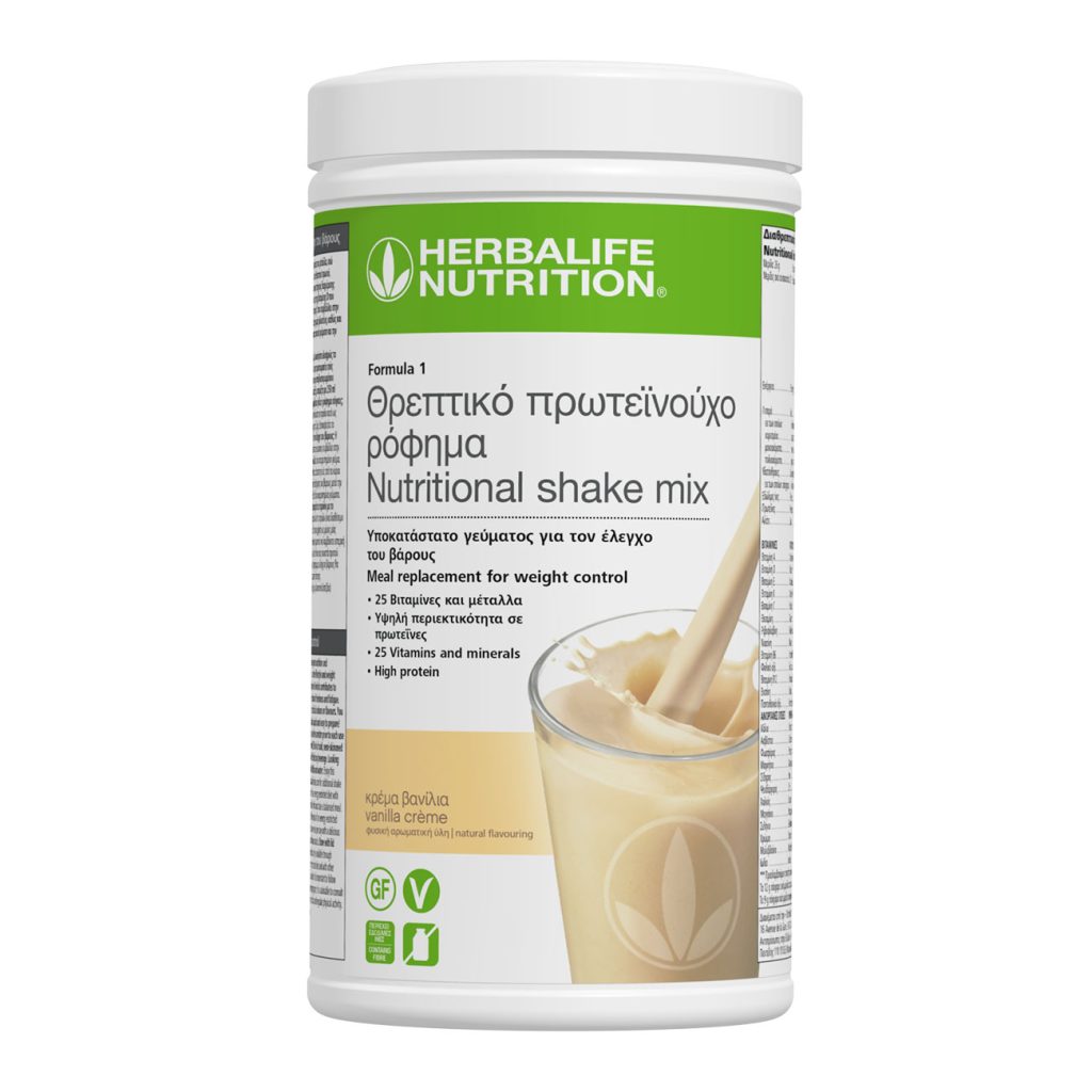 4466 | Formula 1 Πρωτεϊνούχο Ρόφημα Vanilla Cr - Herbalstore.gr Πρωτεϊνούχο Ρόφημα Formula 1 Vanilla Crème 550g